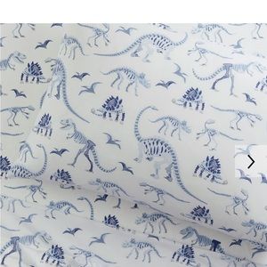 PBK glow in the dark Dino sheet set